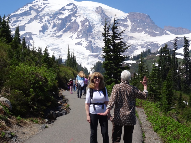 The great natural beauty of Mount Rainier 