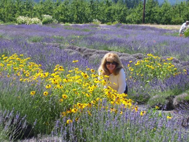 Drowning in lavender - and liking it!