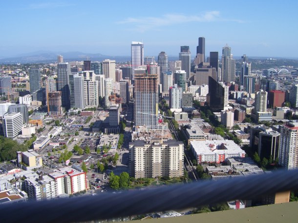 Seattle - the view from the Space Needle