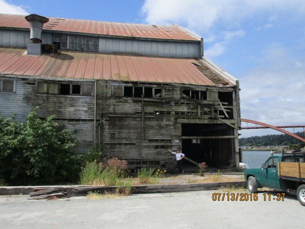 One of the picturesque barns