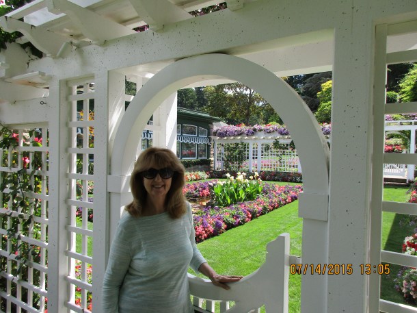 A view at Butchart Gardens