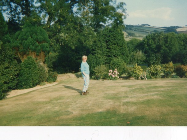 The garden at Crackington Haven 