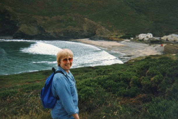 Beginning one of our walks at Crackington Haven 