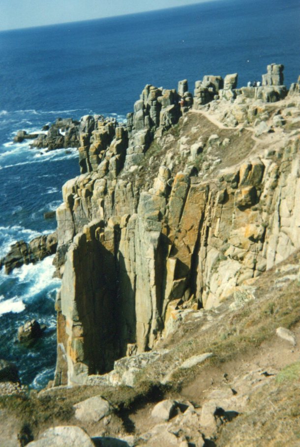 The cliffs at Land's End 