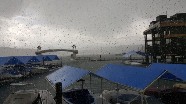 In Couer d'Alene, Idaho 